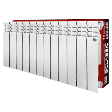 Алюминиевый радиатор STI Classic 350/80 12 сек. т т0000001029