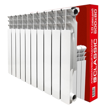 Алюминиевый радиатор STI Classic 500/80 10 сек. т т0000001033