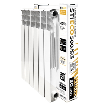 Алюминиевый радиатор STI ECO RUS AL 500/96 6 сек. т тт000015893
