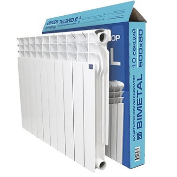Биметаллический радиатор STI Bimetal 500/80 10 сек. т т0000001038