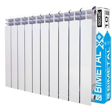 Биметаллический радиатор STI Bimetal 500/80 (S500B1) 10 сек. т тт000019474