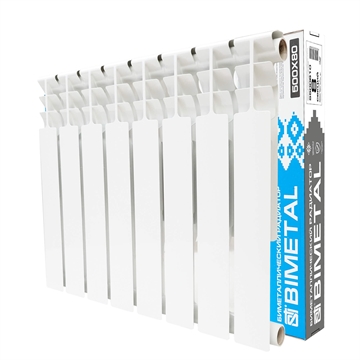 Биметаллический радиатор STI Bimetal 500/80 (S500B10) 8 сек. т тт000019605