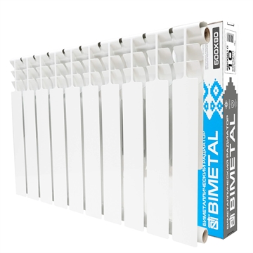 Биметаллический радиатор STI Bimetal 500/80 (S500B10) 10 сек. т тт000019606