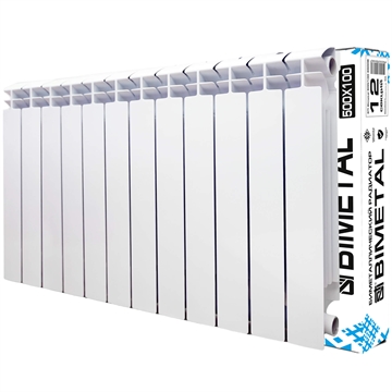 Биметаллический радиатор STI Bimetal 500/100 (S500B2) 12 сек. т тт000020295