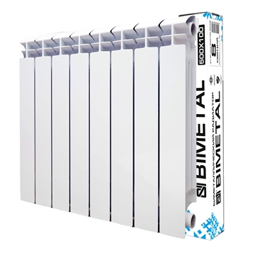 Биметаллический радиатор STI Bimetal 500/100 (S500B2) 8 сек. т тт000020298