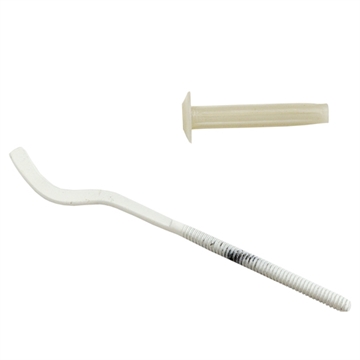 Кронштейн с дюбелем 170мм - Ø6 мм т 00000004773