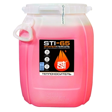 Теплоноситель STI этиленгликоль (-65°C) 50 кг. т тт000019280