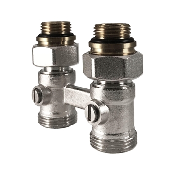 Узел нижнего подключения радиатора ½х¾ прямой т тт000013098