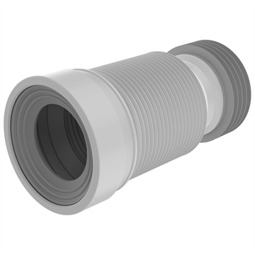 Т828 Удлинитель для унитаза (гофра) с гребенкой 250-500 мм т 00000003353