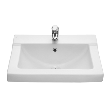 Умывальник Santeri Орион 57 белый (с переливом, без пьедестала) т 00000004558