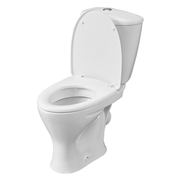 Унитаз-компакт Santeri Версия белый (арматура и сиденье, косой выпуск) т тт000000046