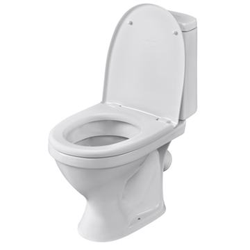 Унитаз-компакт Santeri Прайм белый (арматура и сиденье, косой выпуск) т тт000014178