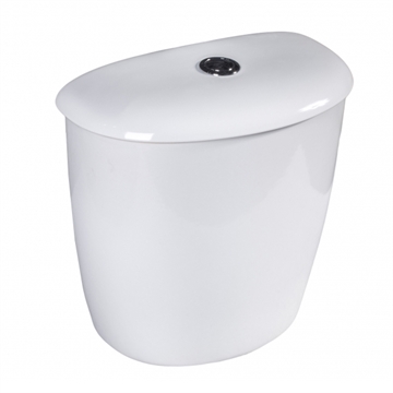 Бачок смывной Универсал Евро белый  (арматурой, нижний подвод) т тт000016928