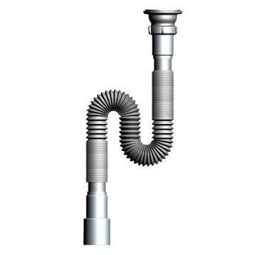 F113 Гофросифон удлиненный 1½"х40-50 т 00000002740
