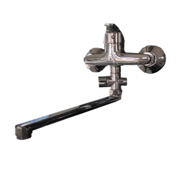 Смеситель универсальный с плоским изливом и переключателем для душа Ligeya L2104 т тт000014642