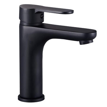 Смеситель для умывальника Ligeya L1012B одноручный черный т тт000020032