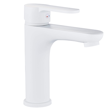 Смеситель для умывальника L1012W одноручный белый т тт000020033
