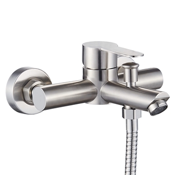 Смеситель для ванны Ligeya S3023 с душем одноручный с коротким изливом, нерж. т тт000020051