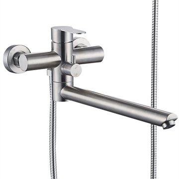 Смеситель для ванны Ligeya S3025 с душем одноручный, нерж. т тт000020053