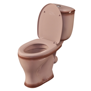 Унитаз-компакт Santeri Воротынский бежевый декор (арматура и сиденье, косой выпуск) т cт000001455