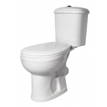 Унитаз-компакт ОК Дора Стандарт белый (арматура, гофра и сиденье, гориз. выпуск) т тт000002384