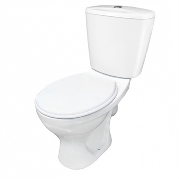 Унитаз-компакт ЛЗСФ Оптима Стандарт белый (арматура и сиденье, косой выпуск) т тт000016001