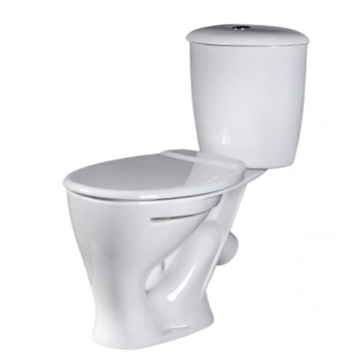 Унитаз-компакт Универсал Обь белый (арматура и сиденье, косой выпуск) т тт000017316