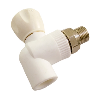 Кран шаровой PPRC MeerPlast угловой НГ 25х¾" т т0000001214