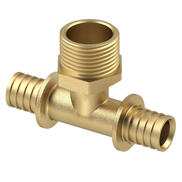 Тройник аксиальный STI с НР 20х¾" т тт000017115