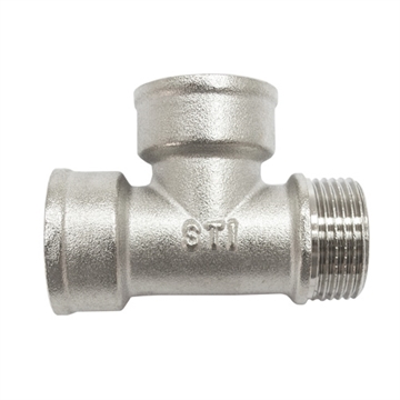 Тройник латунный STI 20 В-В-Н т 00000003756