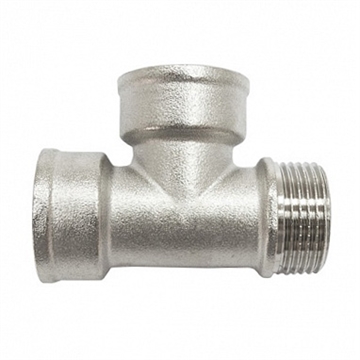 Тройник латунный 25 В-В-Н т тт000017343