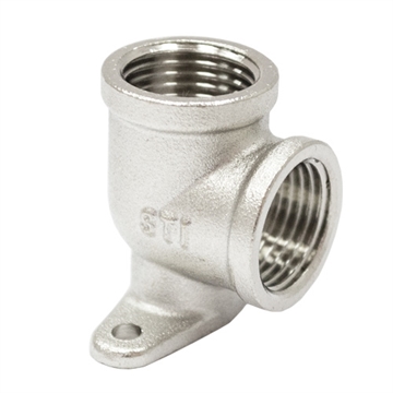 Угольник латунный STI с креплением 15 В-В т 00000000770