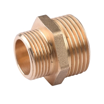 Ниппель латунный переходной 20х15 т тт000018016