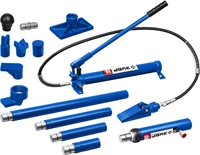 ЗУБР  10 т, гидравлический набор для правки кузова в пластиковом кейсе, Профессионал (43035-10) 43035-10_z01