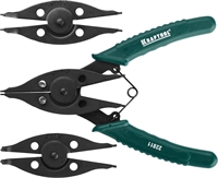 KRAFTOOL  Universal 6-in-1, внешний/внутренний, съемник стопорных колец (22811) 22811