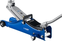 ЗУБР  Т-55, 2 т, 80 - 380 мм, подкатной домкрат с увеличенным подъемом и низким подхватом, Профессионал (43058-2) 43058-2