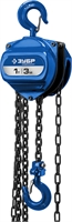 ЗУБР  ТШ-1-3, 1 т, 3 м, ручная цепная шестеренная таль, Профессионал (43081-1) 43081-1_z01