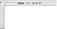 STAYER  400 мм, жесткий столярный угольник, Professional (3432-40) 3432-40
