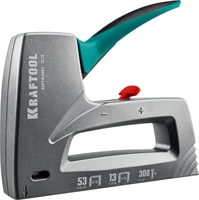 KRAFTOOL  GRAND-53, тип 53 (A/10/JT21) 23GA (6 - 16 мм)/13/300, алюминиевый рессорный степлер (3193) 3193