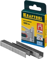 KRAFTOOL  тип 53 (A/10/JT21) 10 мм, 1000 шт, калибр 23GA, скобы для степлера (31670-10) 31670-10