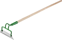 РОСТОК  200 х 50 х 1290 мм, трапециевидный профиль, нержавеющая сталь, деревянный черенок высш. сорт, мотыга (421574) 421574