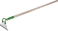 РОСТОК  90 х 50 х 1290 мм, трапециевидный профиль, нержавеющая сталь, деревянный черенок высш. сорт, мотыга (421575) 421575