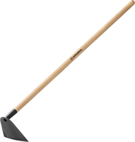 GRINDA  GH-190 WOOD, 190 x 145 x 1300 мм, трапециевидный профиль, углеродистая сталь, антикор. покрытие, деревянный черенок, мотыга (39597) 39597
