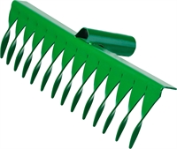 РОСТОК  364 x 72 мм, 14 витых зубцов, рабочая поверхность из стали, покрытие краска, без черенка, грабли (39600-14) 39600-14_z01