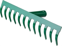 РОСТОК  312 x 60 мм, рабочая поверхность из стали, покрытие краска, без черенка, грабли (39610-12) 39610-12_z01