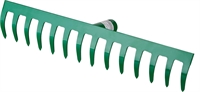 РОСТОК  364 x 60 мм, 14 прямых зубцов, рабочая поверхность из стали, покрытие краска, без черенка, грабли (39610-14) 39610-14_z01