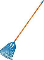 GRINDA  PP-23 FIBER, 500 х 50 х 1680 мм, 23 зубца, ударопрочный пластик, фибергласовый черенок, грабли веерные пластиковые, PROLine (421815) 421815