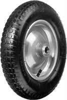 СИБИН  СК-3, 3.25″ х 360 мм, для тачек (арт. 39905, 39909), стальной диск, пневматическое колесо (39910-3) 39910-3