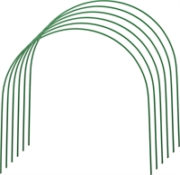 GRINDA  2.0 м, стальные, покрытие ПВХ, 6 шт, дуги для парника (422309-100-070) 422309-100-070