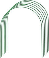GRINDA  3.0 м, стальные, покрытие ПВХ, 6 шт, дуги для парника (422309-100-120) 422309-100-120